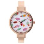 Mixit Womens Rose Goldtone Bangle Watch-jcp2977ric