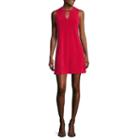 By & By Sleeveless Cutout Shift Dress