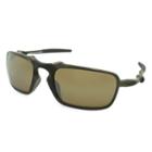 Oakley Sunglasses - Badman / Frame: Pewter Lens: Polarized Brown