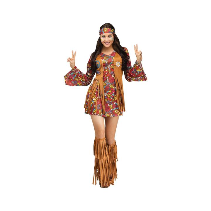 Peace And Love 5-pc. Dress Up Costume Womens