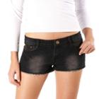 Phistic Women's Denim Shorts With Embellished Pockets
