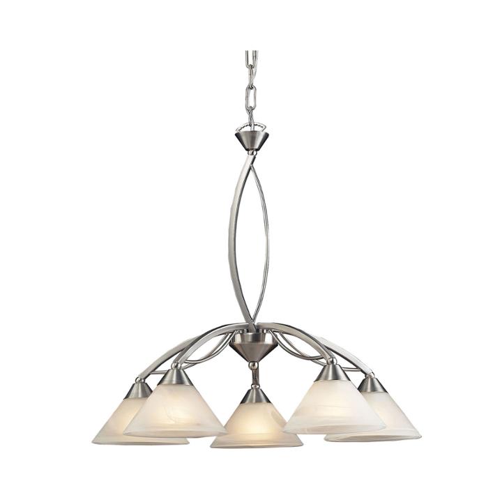 Elysburg 5-light Upside Down Chandelier