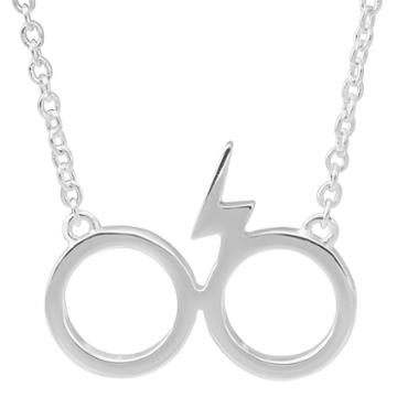 Skip Hop Harry Potter Womens Brass Pendant Necklace