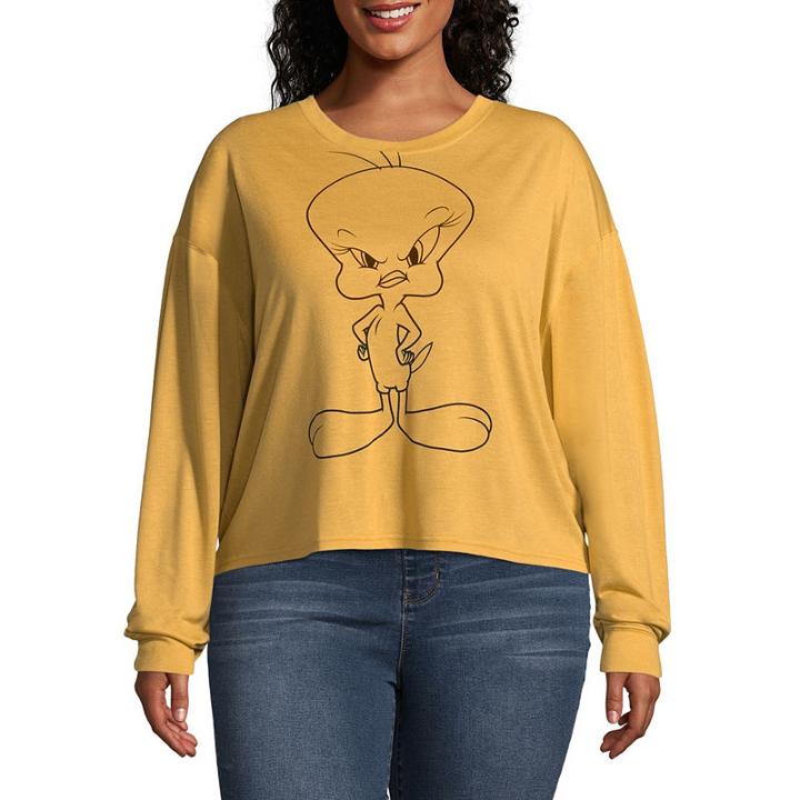 Looney Tunes Tweety Tee - Juniors Plus