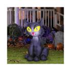 Scary Black Cat Airblown With Lights