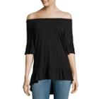 A.n.a Long Sleeve Viscose Blouse