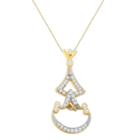 Womens 1/3 Ct. T.w. White Diamond Pendant Necklace