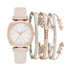 Womens Pink Strap Watch-jc2492rg569-0aa