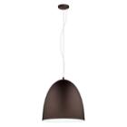 Eglo Sarabia 1-light Chocolate Brown Pendant Ceiling Light