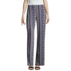 Liz Claiborne Wide Leg Pull On Pant - Tall Inseam 29.5