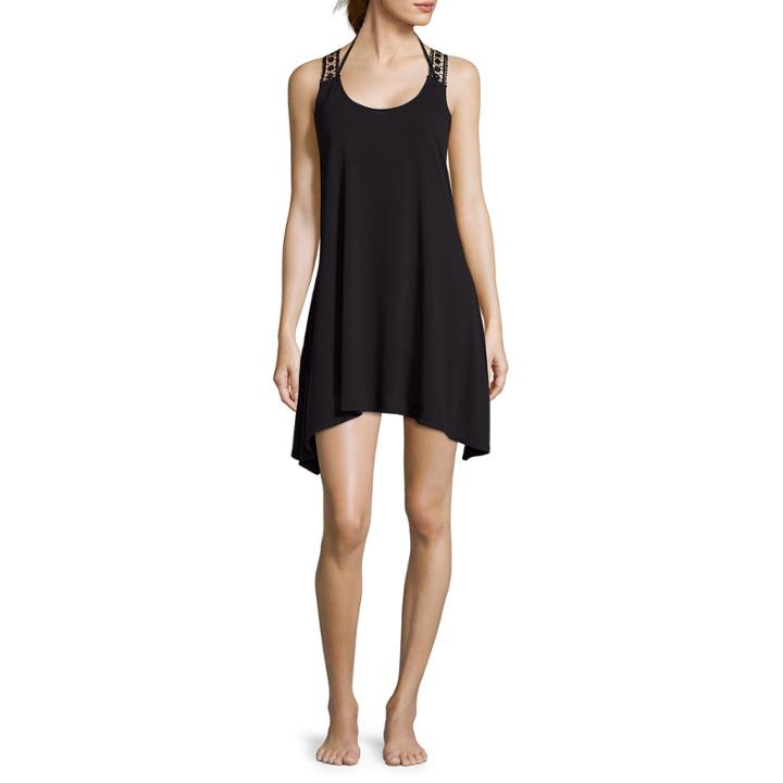 A.n.a Sleeveless Lace-back Dress