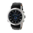 Heritor Kingsley Mens Black Strap Watch-herhr4802