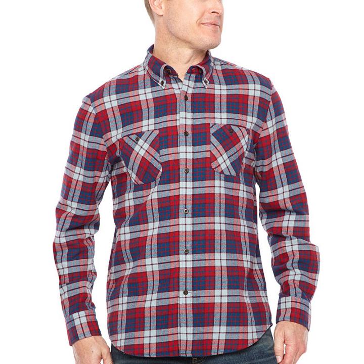 Big Mac Long Sleeve Flannel Shirt