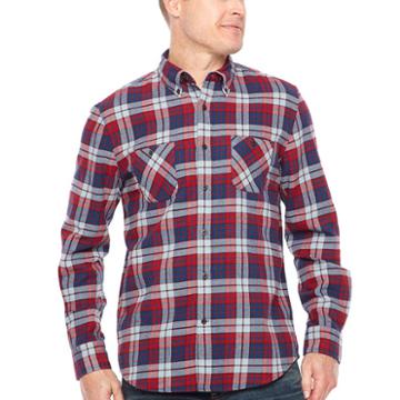 Big Mac Long Sleeve Flannel Shirt