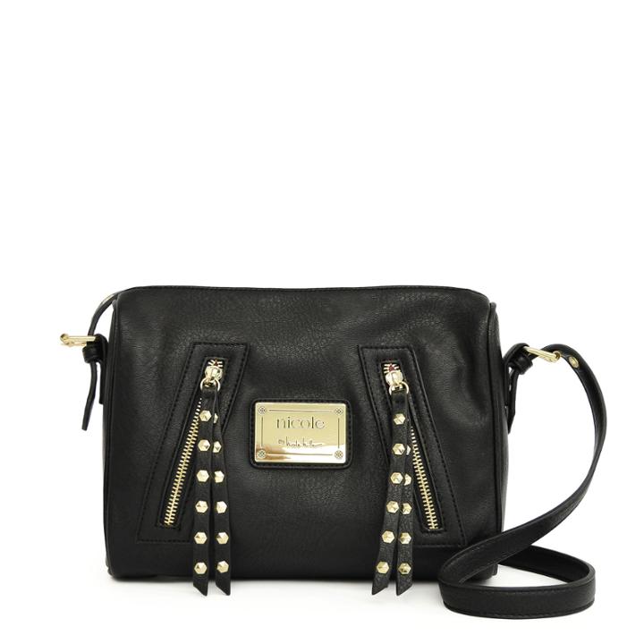 Nicole By Nicole Miller Janelle Top Zip Crossbody Bag