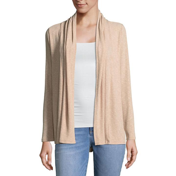 A.n.a Long Sleeve Cardigan-petites