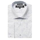 Stacy Adams Long Sleeve Woven Floral Dress Shirt