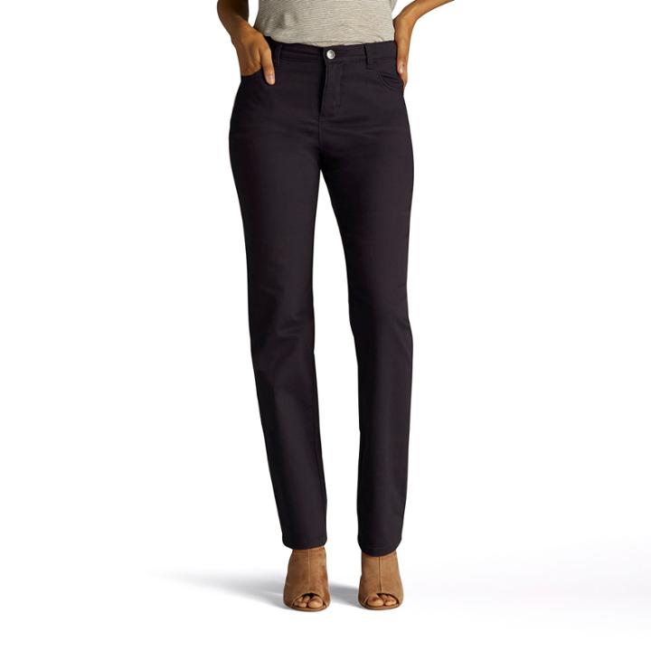 Lee Straight Fit Straight Leg Jeans-petites