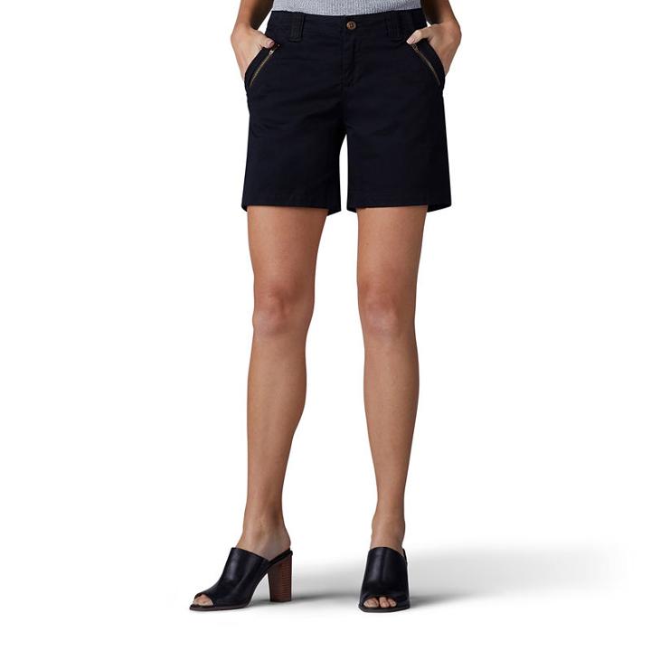 Lee Tailored Chino Zipper Shorts