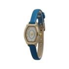 Olivia Pratt Womens Petite Dark Blue Leather Watch 13420darkblue