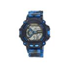 Armitron Mens Blue Camo Digital Strap Watch