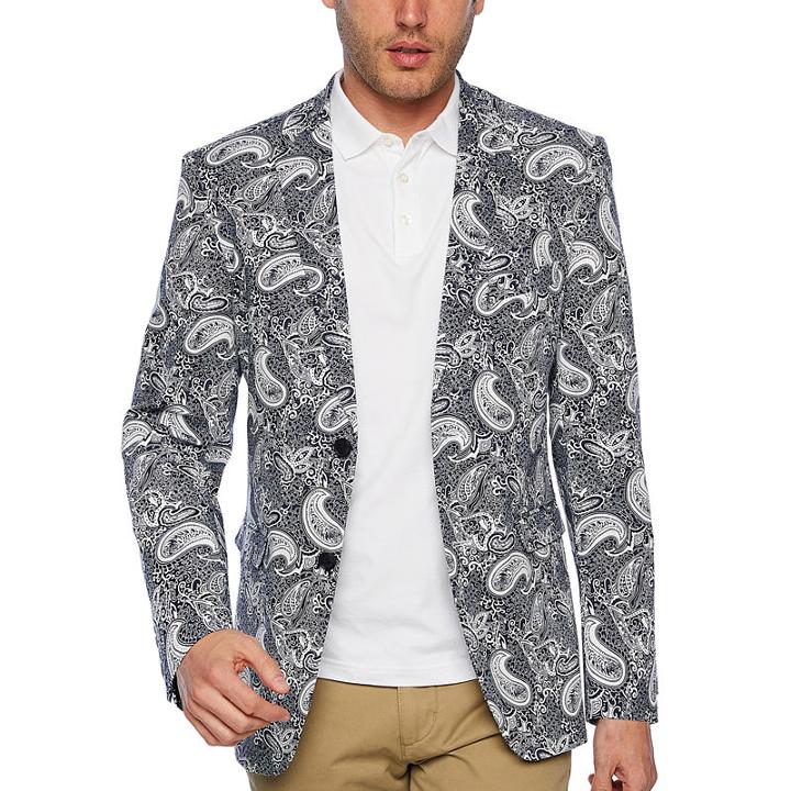 U.s. Polo Assn. Classic Fit Woven Paisley Sport Coat