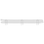 Honey-can-do Anti-slide Screen - Chrome 42in
