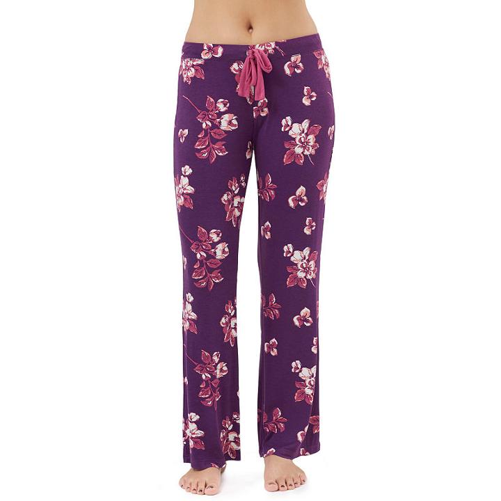 Printed Drawstring Flare Pant