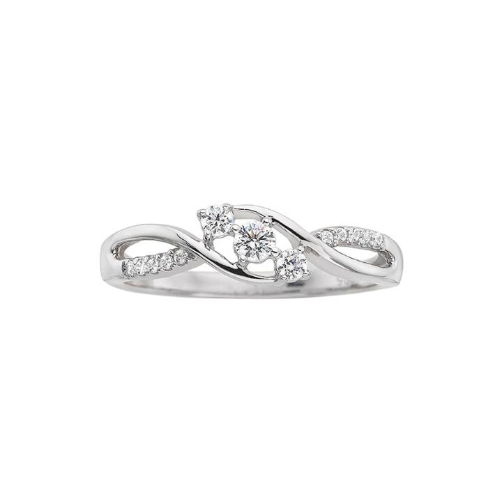 ? Ct. T.w. Diamond 3-stone Promise Ring