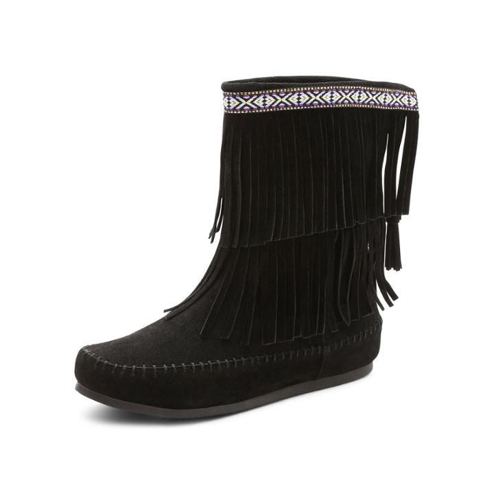 Unionbay Bloomy Fringe Boots