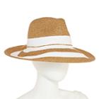 Scala Stripped Panama Hat