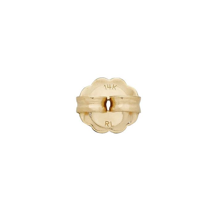 1 Pair Of 14k Yellow Gold Earring Backs