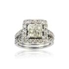 Limited Quantities 3 Ct. T.w. Diamond 10k White Gold Ring