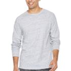 Msx By Michael Strahan Brushed Cotton Long Sleeve Crew Neck T-shirt