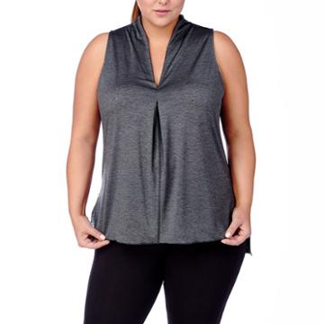 Rainbeau Curves Soma Tank With Shawl Collar - Plus