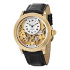 Sthrling Original Mens Gold-tone Skeleton Inset-dial Automatic Watch