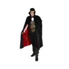 Black Gothic Vampire Male Adult Costume
