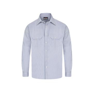 Bulwark Deluxe Excel Flame-resistant Striped Shirt