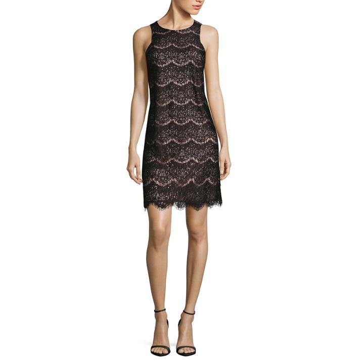 Ronni Nicole Sleeveless Sequin Shift Dress