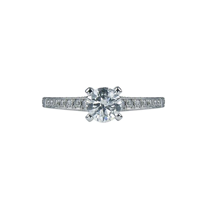 Limited Quantities 7/8 Ct. T.w. Diamond Engagement Ring