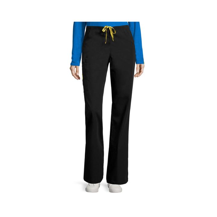 Wonderwink Womens 6-pocket Flare-leg Pants - Plus