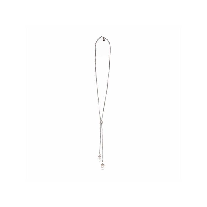 Natasha Accessories Womens Clear Y Necklace