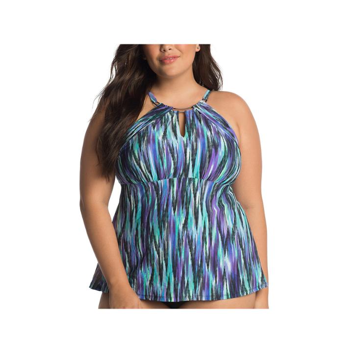Trimshaper Tankini Swimsuit Top-plus