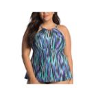 Trimshaper Tankini Swimsuit Top-plus