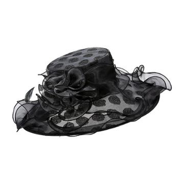 Giovanna Signature Women's Rose Patterned Organza Hat