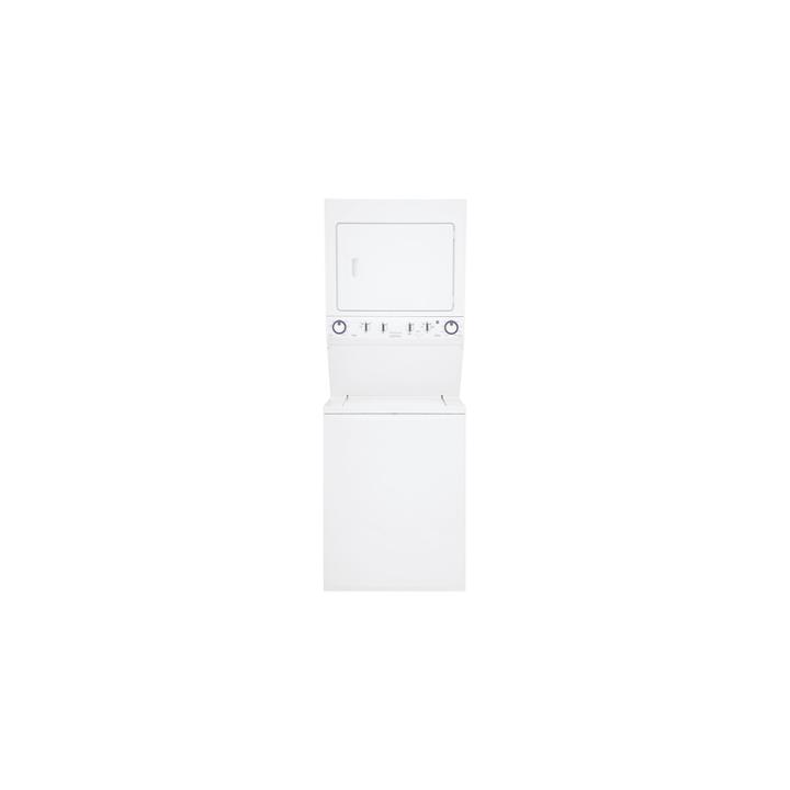 Frigidaire Unitized 3.8 Cu. Ft. Washer And 5.5 Cu. Ft. Electric High Efficiency Dryer - Ffle4033qw