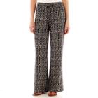 Per Se Print Palazzo Pants - Petite
