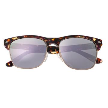 Sixty-one Half Frame Square Sunglasses-womens