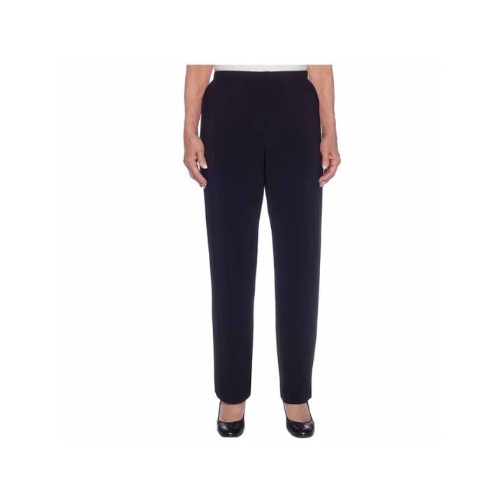 Alfred Dunner Deck The Halls Classic Fit Knit Pull-on Pants