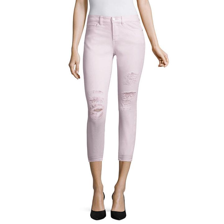 A.n.a Destructed Skinny Denim Ankle- Talls